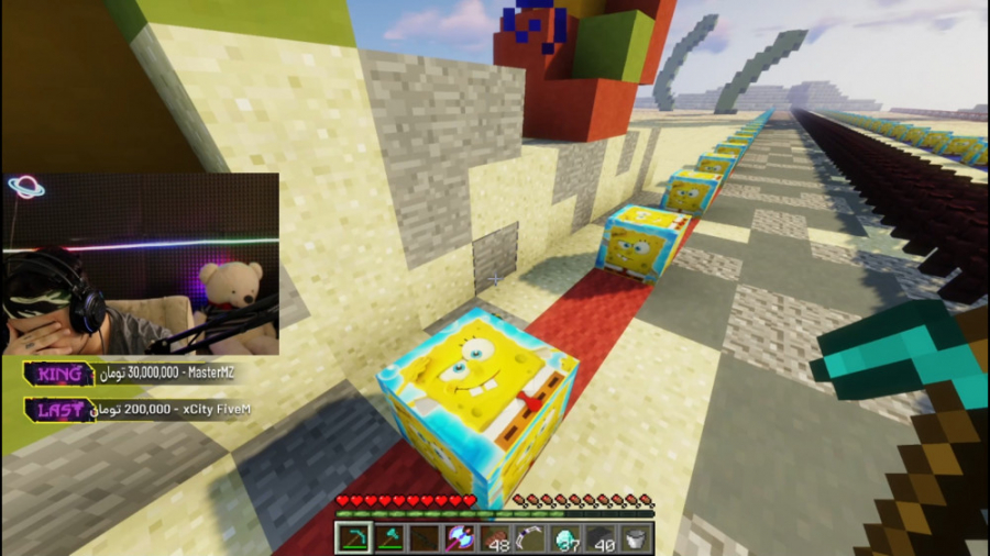 ماین کرفت | لاکی بلاک باب اسفن...