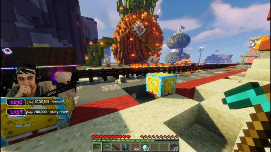 ماین کرفت | لاکی بلاک باب اسفن...