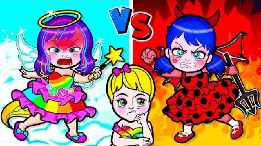 عروسک های کاغذی  دختر کفشدوزک...