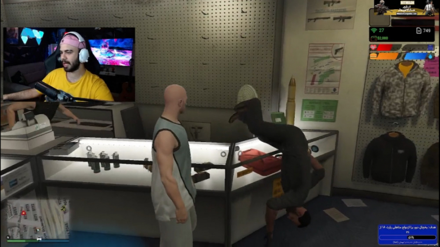 نزدیک بود دعوا شه!! جی تی ای ج...