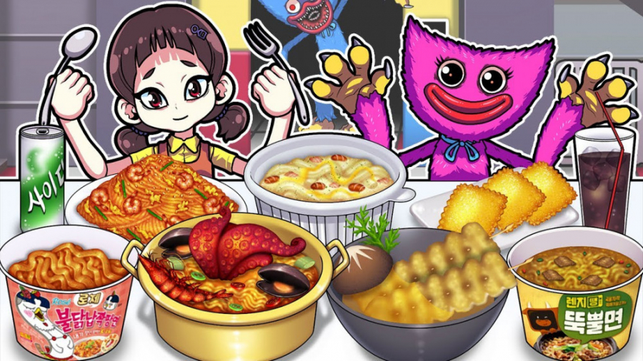 چالش غذای دریایی و نودل اسکویی...