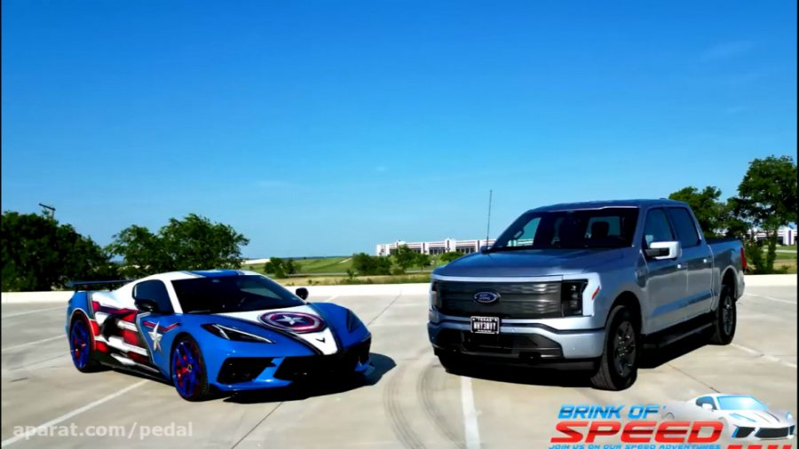 مسابقه درگ فورد F150 لایتنینگ...