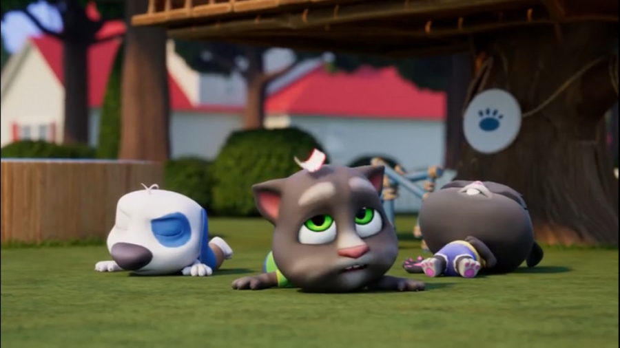 کارتون تام سخنگو  مهمانی نجات...