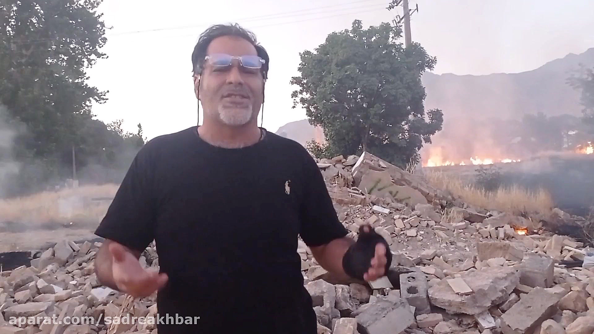 آتش&zwnj;سوزی در محوطه تاریخی...