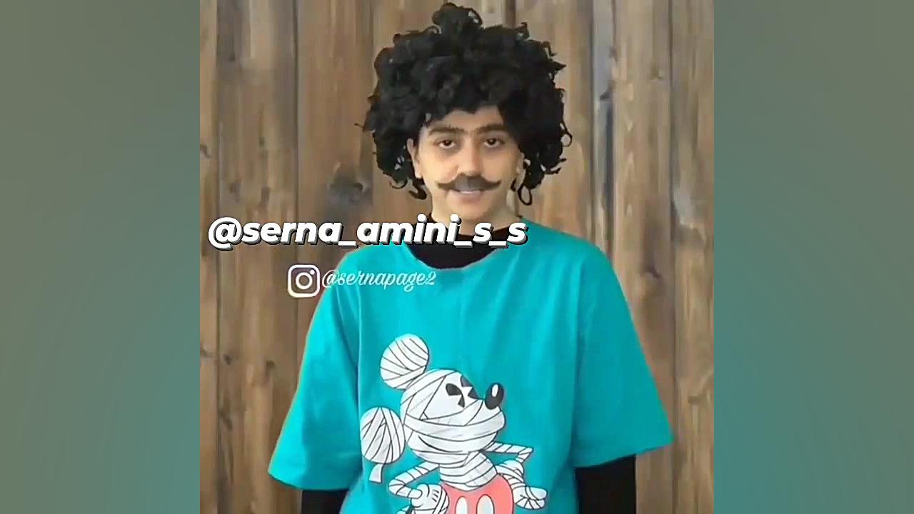 کلیپ جدید سرنا امینی مو فرفری