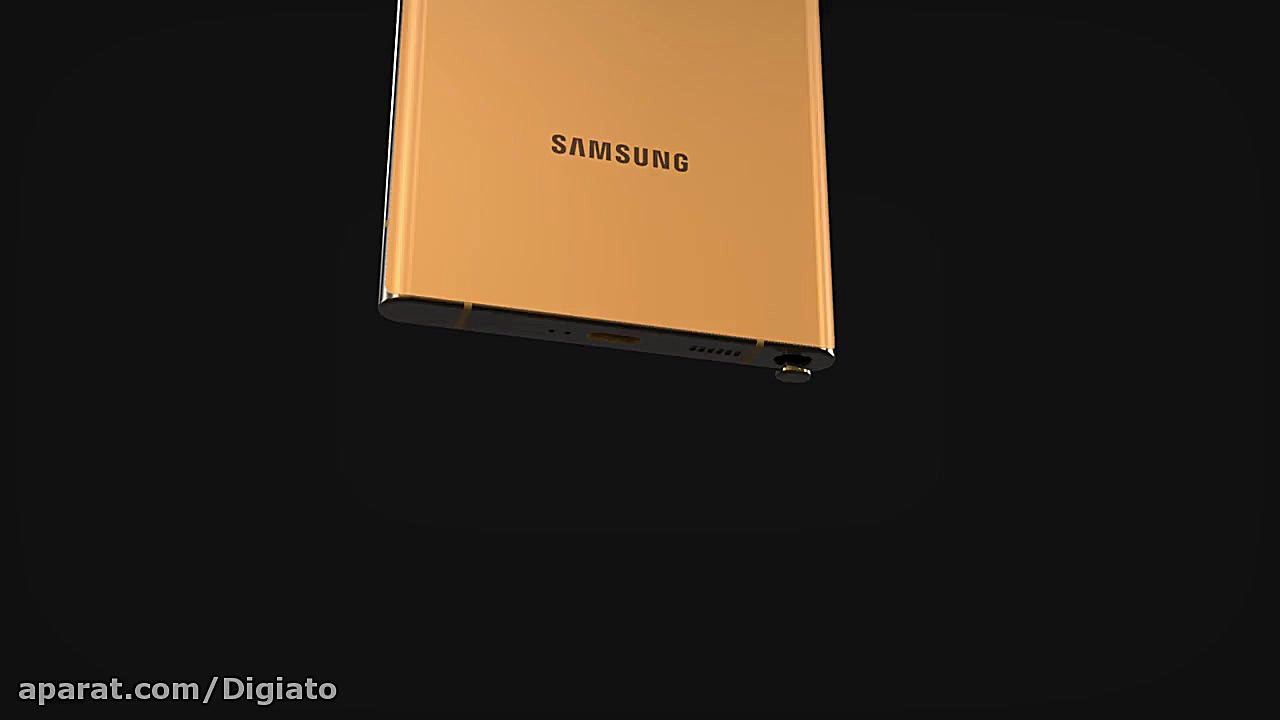 رندر گلکسی S23 اولترا طلایی رن...