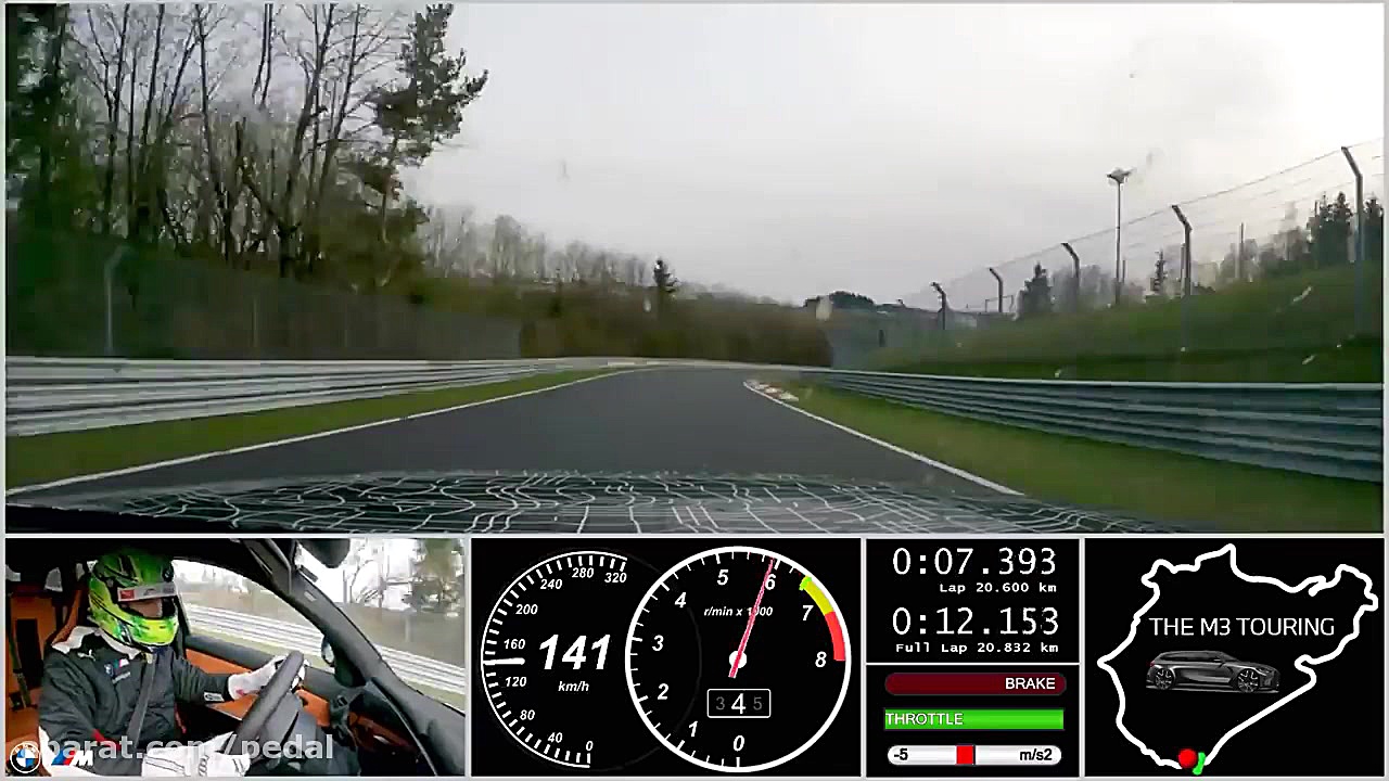 رکورد بی ام و M3 تورینگ BMW M3...