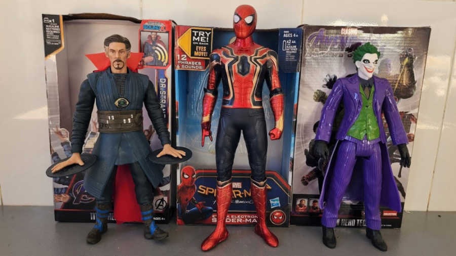 آنباکس اسباب بازی و اکشن فیگور...