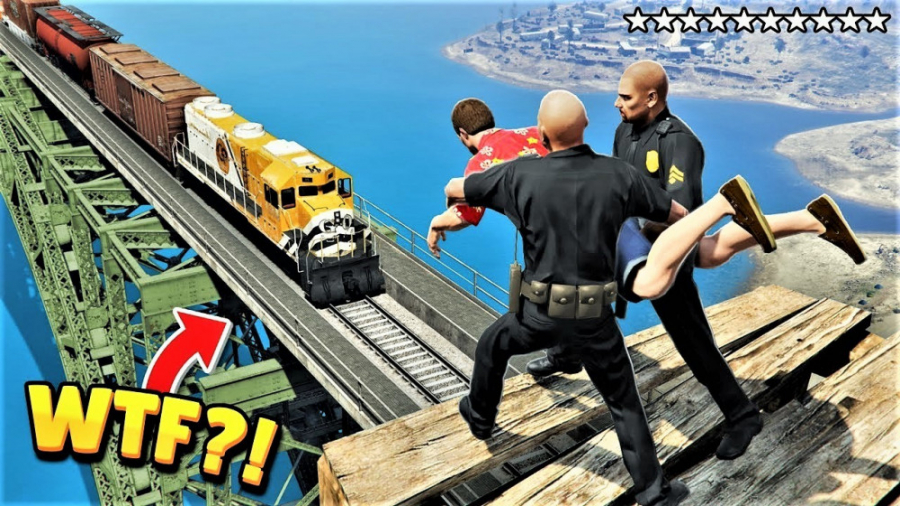 خنده دار ترین لحظات GTA V ......