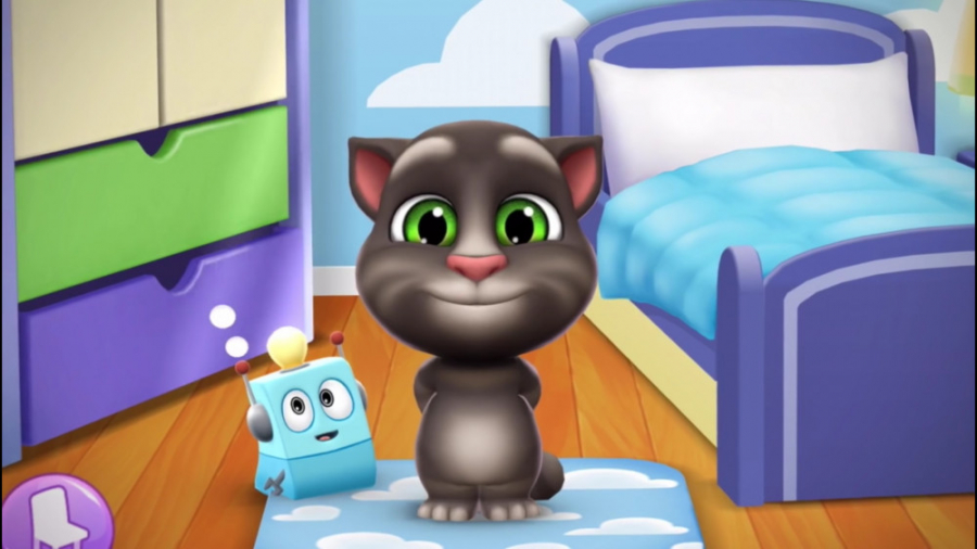 انیمیشن تام سخنگو  آرزوها را ب...