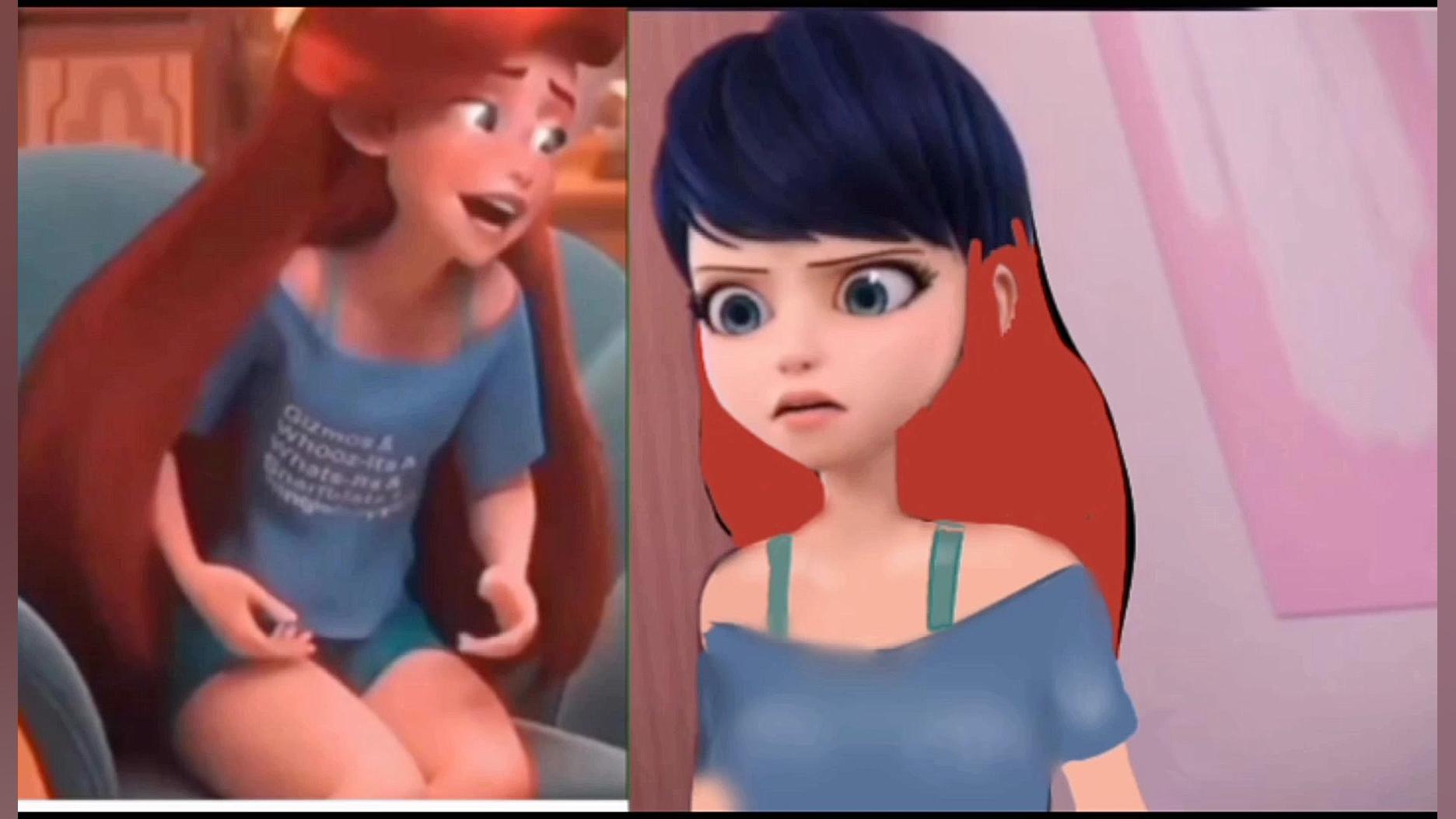 مرینت تبدیل به آریل می&zwnj;شو...