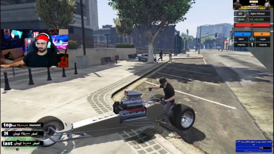 موتور سنگین 400 کیلویی! اندازه...