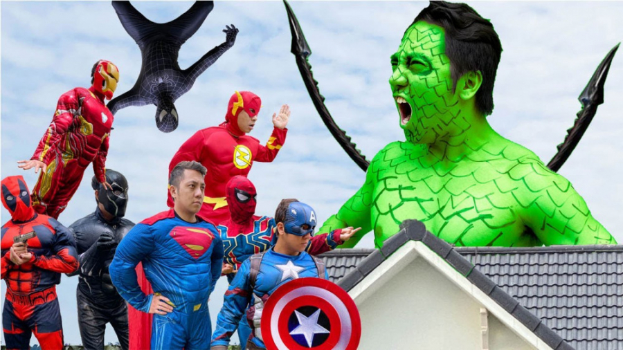 ابرقهرمانان در زندگی واقعی  مر...