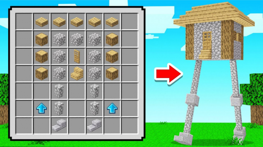 آموزش ساخت خونه ای که راه میره...