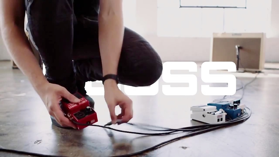 تست افکت گیتار الکتریک باس BOS...