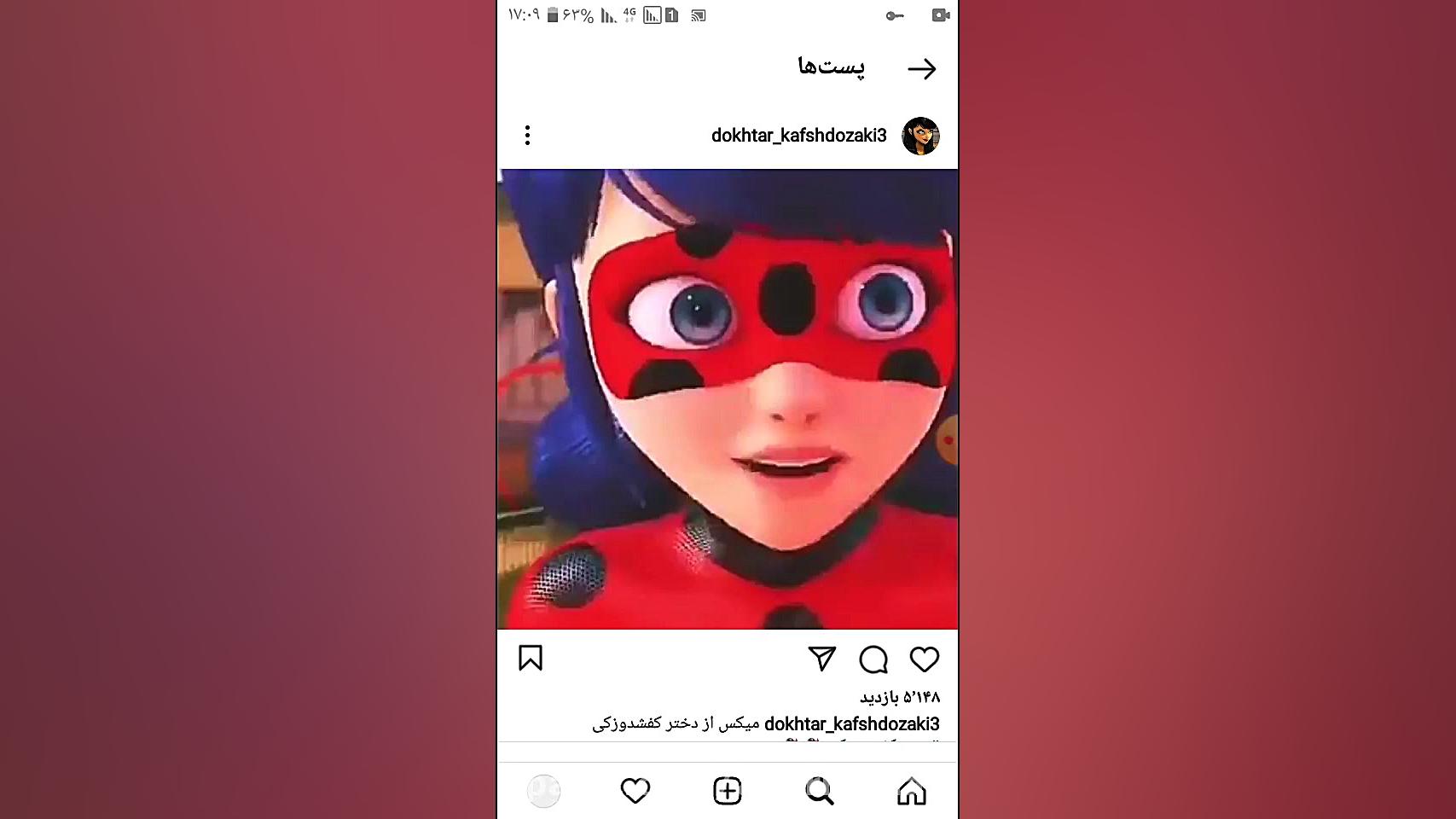 میکس دختر کفشدوزکی