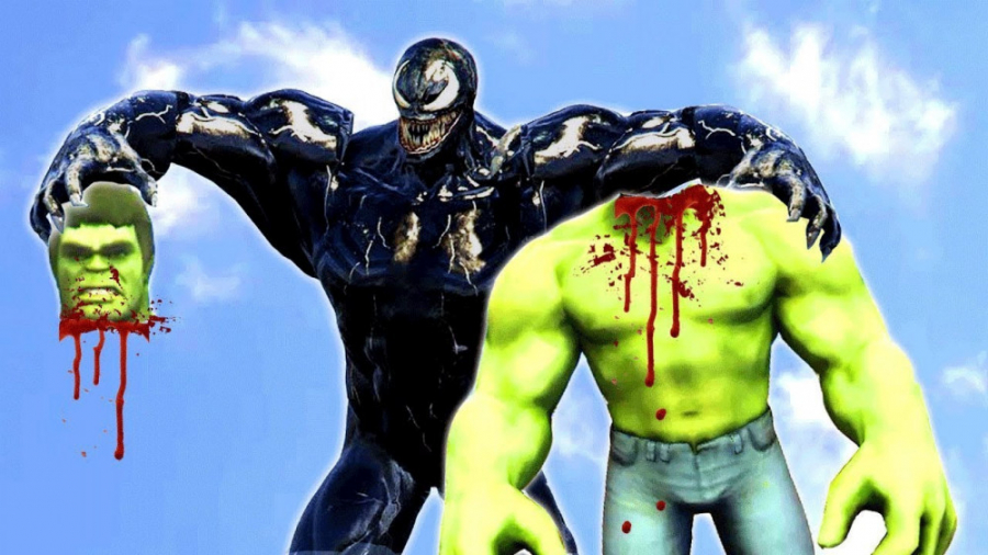 نبرد خونین هالک و ونوم  نبرد ا...