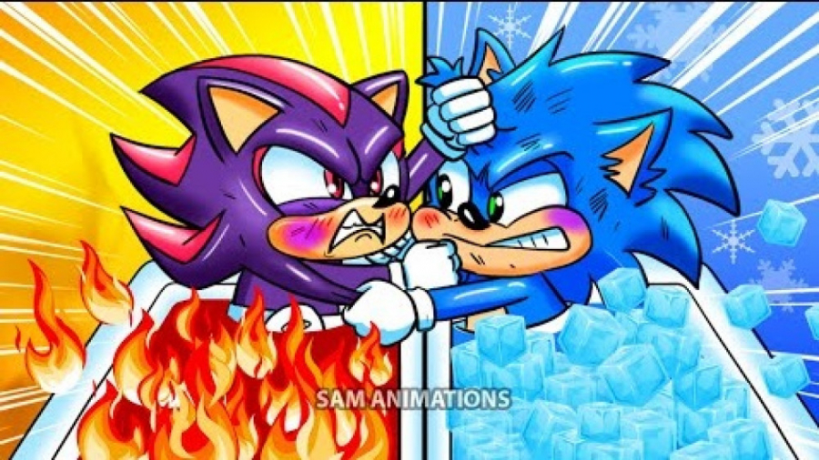 کارتون سونیک  بیبی سایه و سونی...