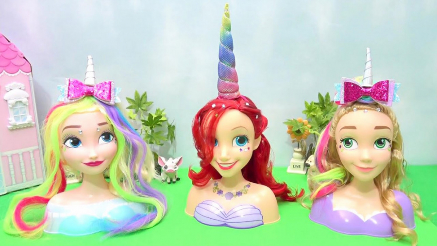 عروسک های السا آنا  پری دریایی...