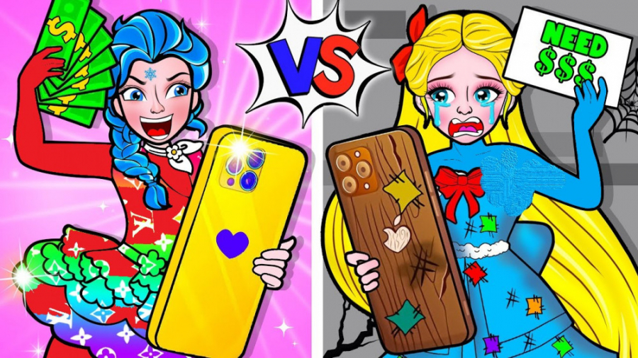 ایده های کارتونی هارلی  راپنزل...