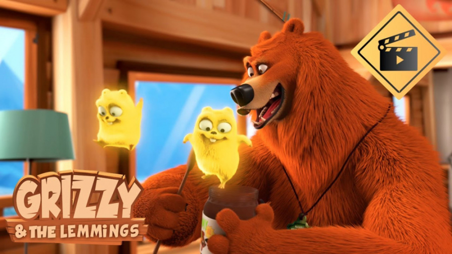 کارتون گریزی و موش های قطبی لم...