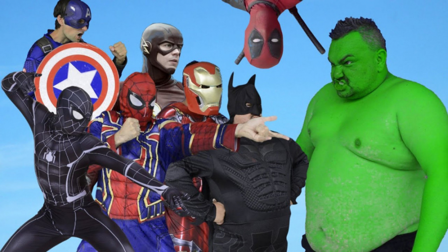 ابرقهرمانان  هالک  مرد عنکبوتی...