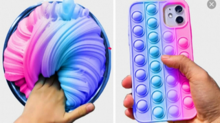 بازی با اسلایم . وسایل کیوت ....