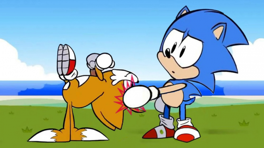 انیمیشن کوتاه سونیک و تیلز