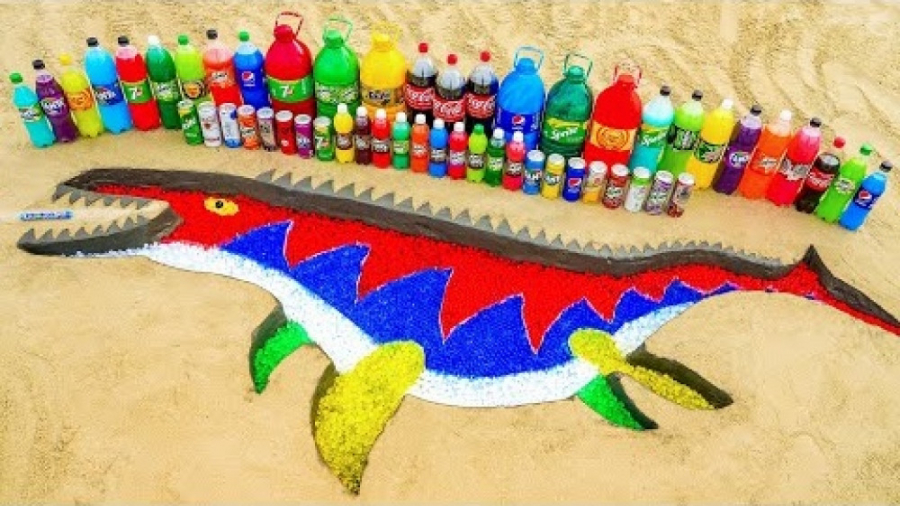 چالش شگفت انگیز نوشابه های گاز...