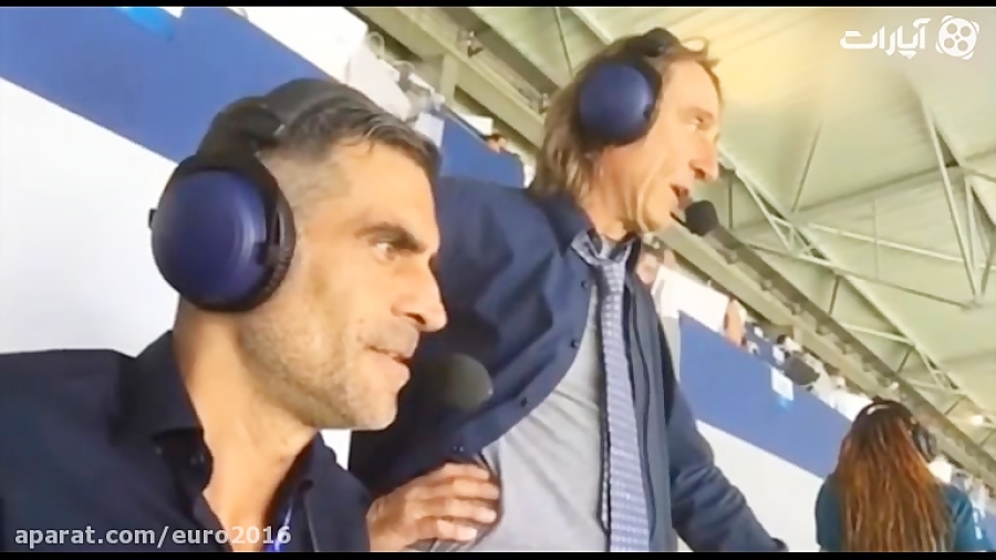 واکنش های جالب گزارشگر سوئیسی...