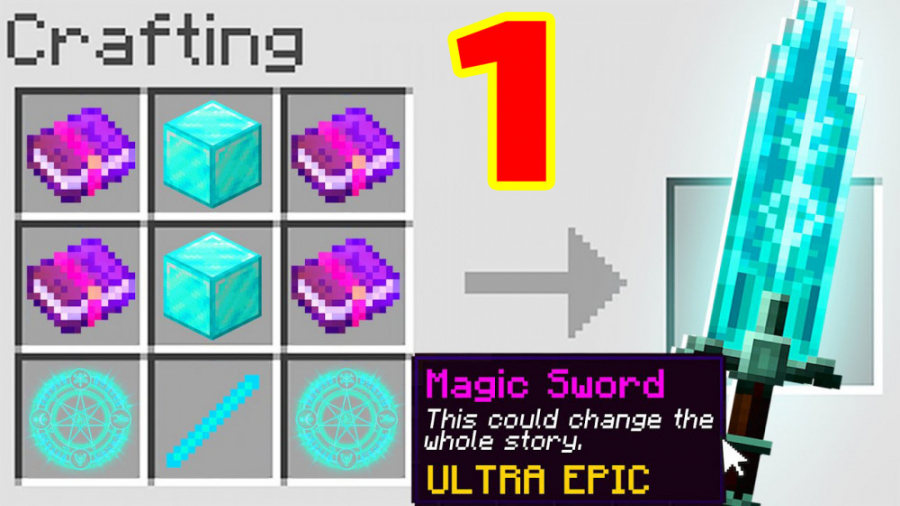 ببین چه شمشیر خفنی ساختیم پرام...