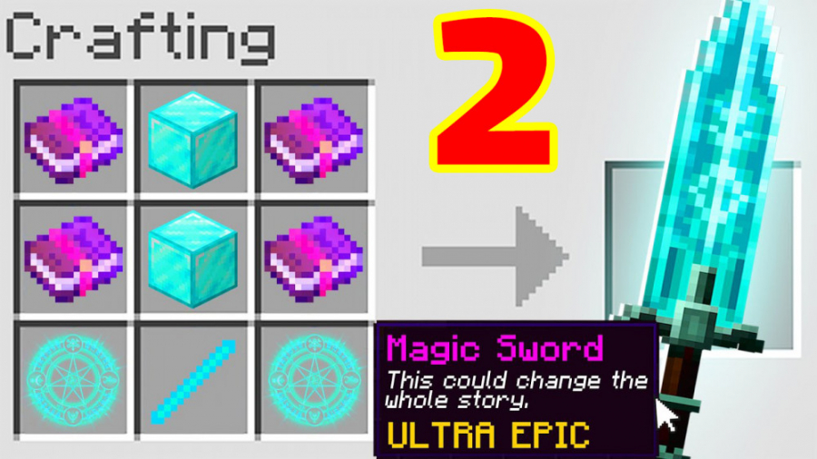 ببین چه شمشیر خفنی ساختیم پرام...