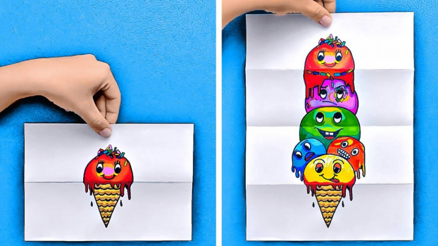 تکنیک های جالب طراحی و ترفندها...