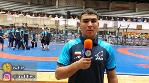 صحبت های اعضای تیم ملی کشتی فر...