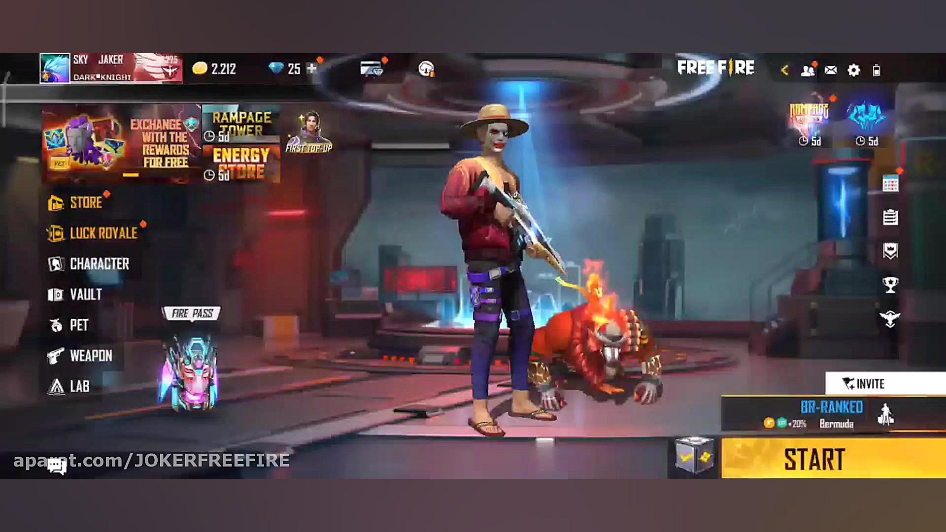 کتاب جادویی رمپیج فری فایر رو...