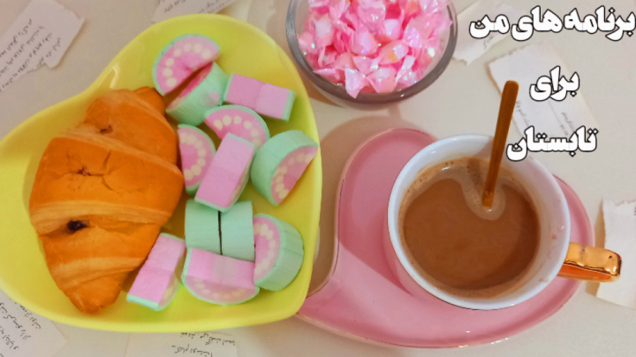 برنامه های من برای تابستان