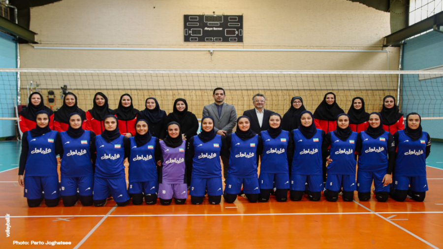 آخرین تمرین تیم ملی جوانان دخت...