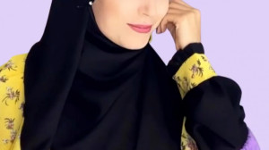 آموزش بستن روسری ساده ولی شیک