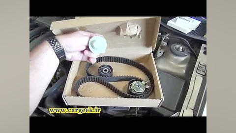 تعویض تسمه تایم موتور K4M رنو...