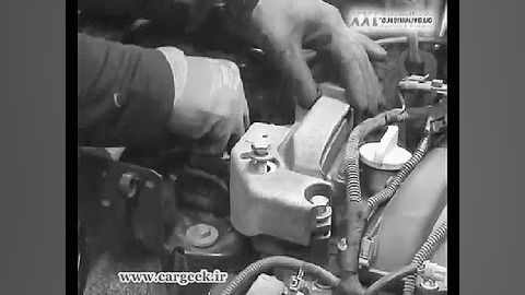 تعویض تسمه تایم موتور K4M رنو...