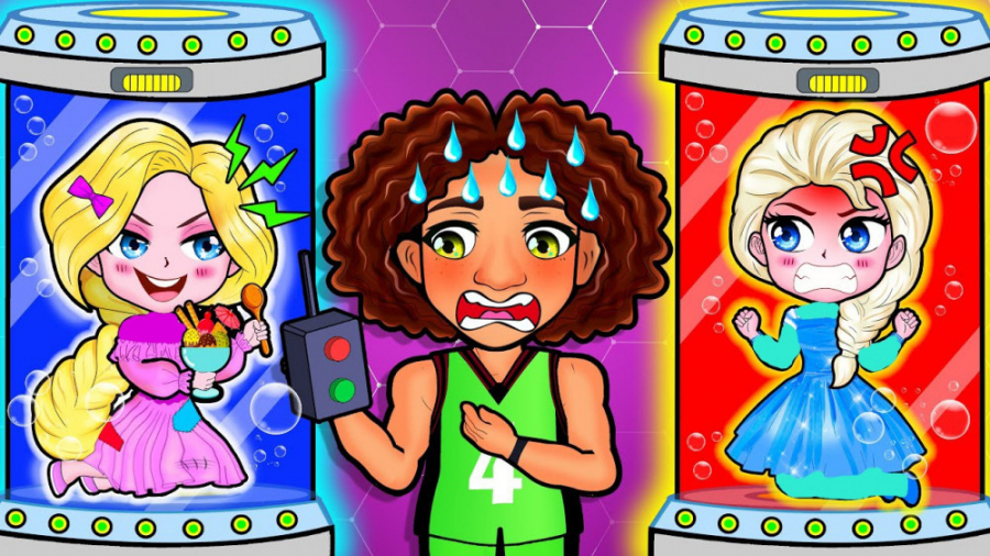 عروسک های کاغذی | ایده کارتونی...