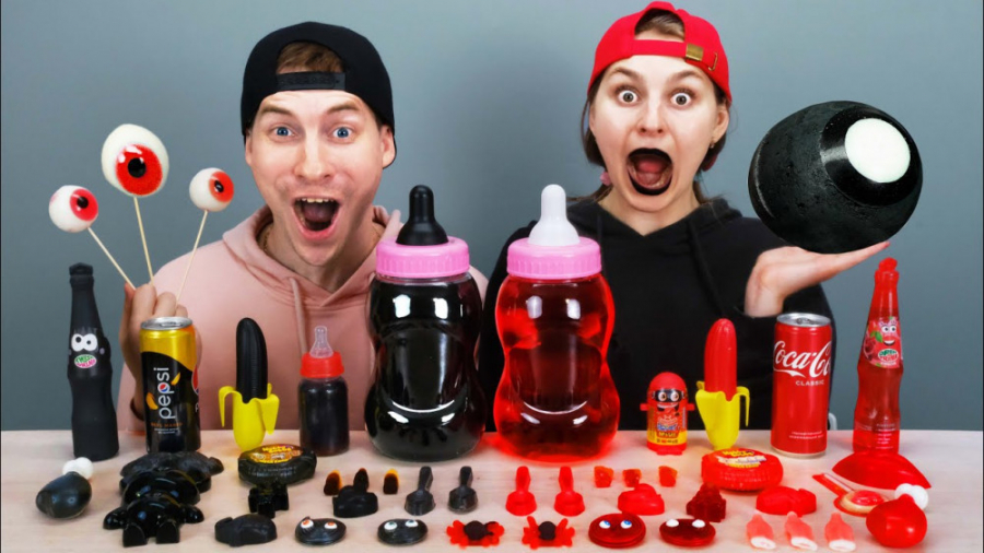 چالش غذایی جدید غذای سیاه در م...