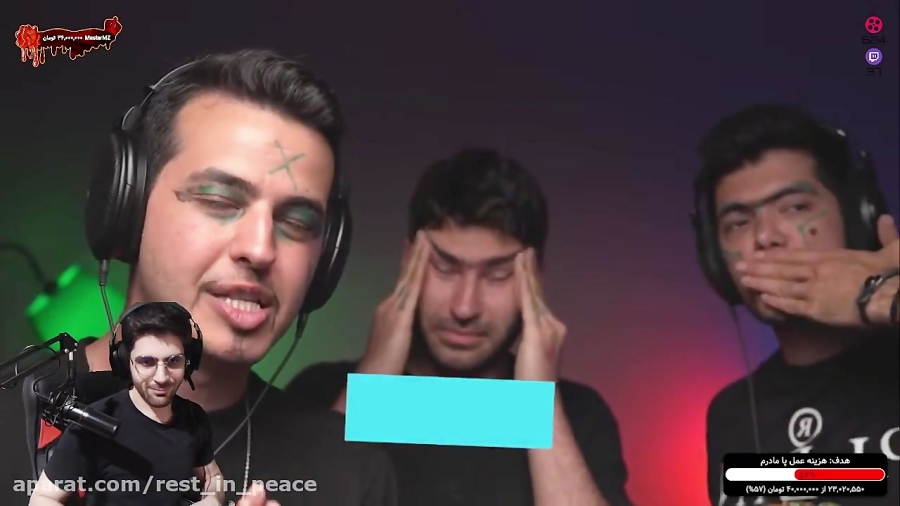 ویدیو سعی کن نخندی با آریا کئو...