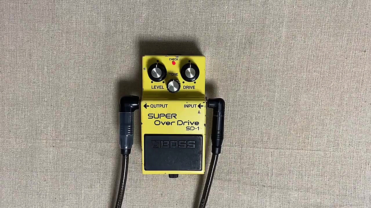 تست افکت گیتار الکتریک باس BOS...