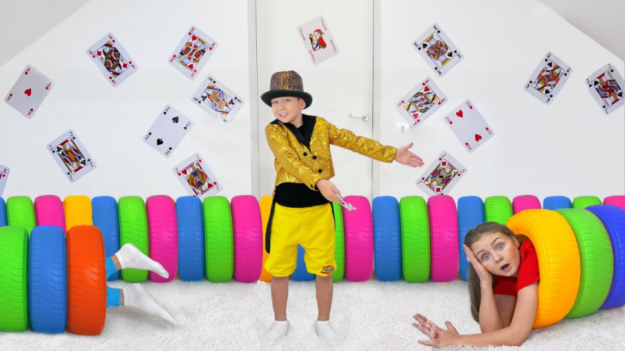 سنیا می خواهد شعبده باز شود |...