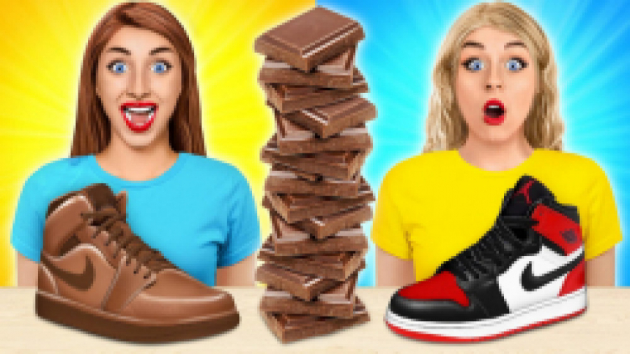 چالش غذای شکلاتی دربرابر غذای...