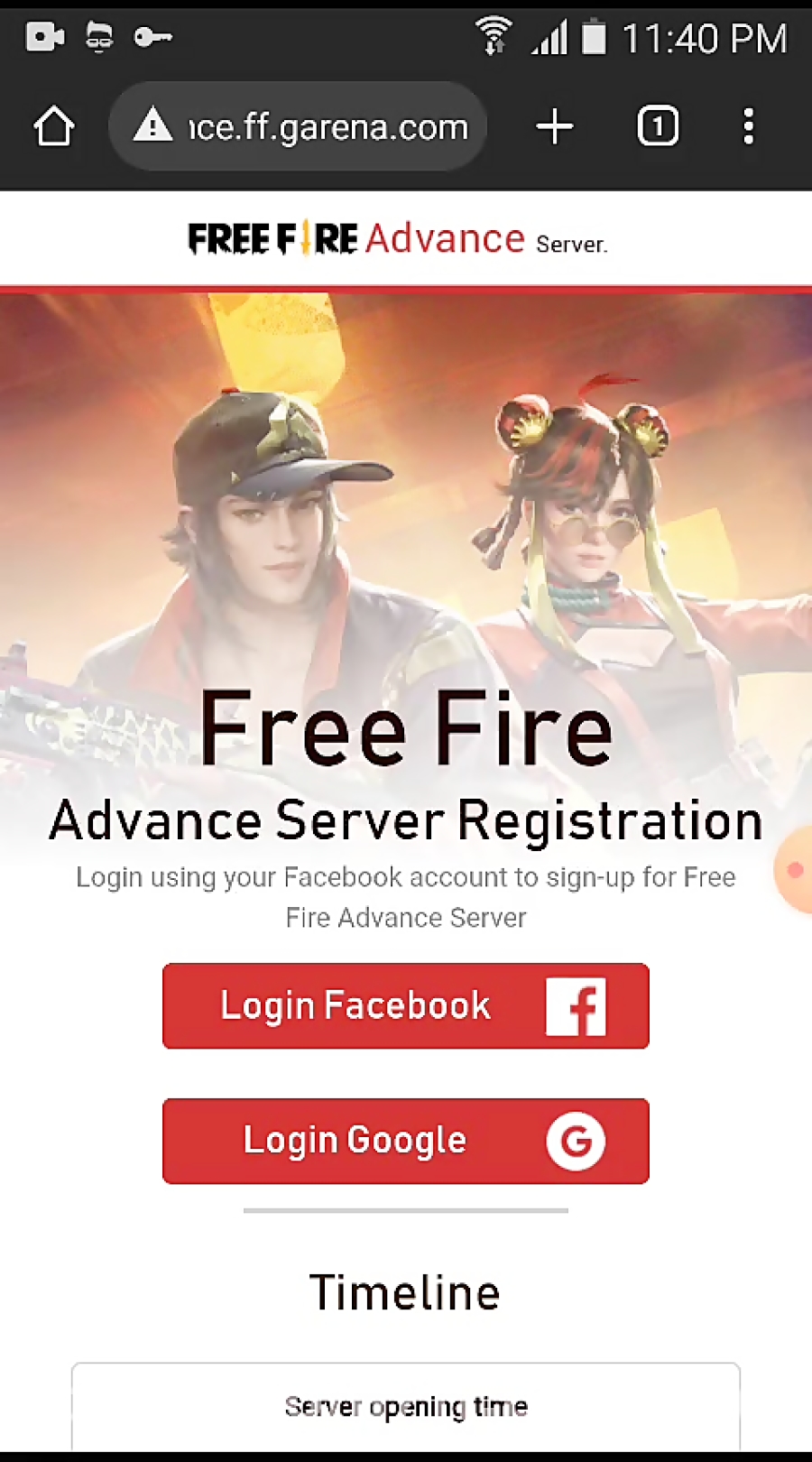 Como baixar o servidor avançado de Free Fire OB40: detalhes de