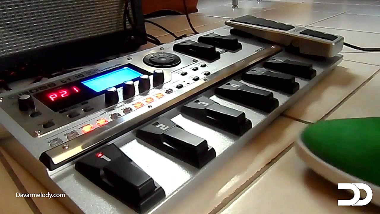 تست افکت گیتار الکتریک باس Bos...