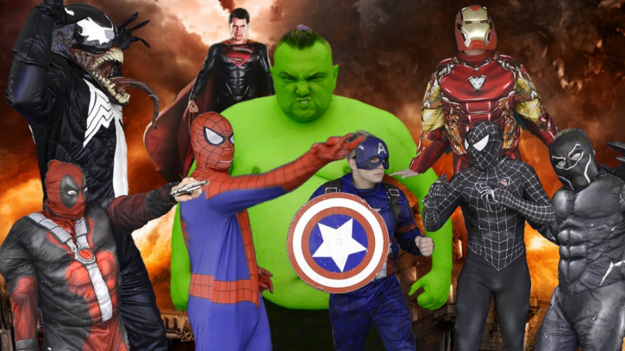 ابرقهرمانان  هالک  مرد عنکبوتی...