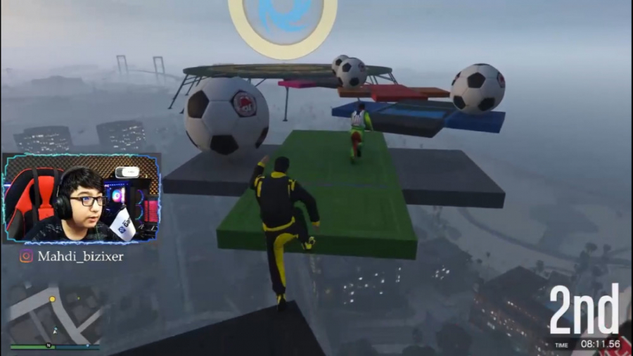 GTA آنلاین (8) | پارکور !  با...